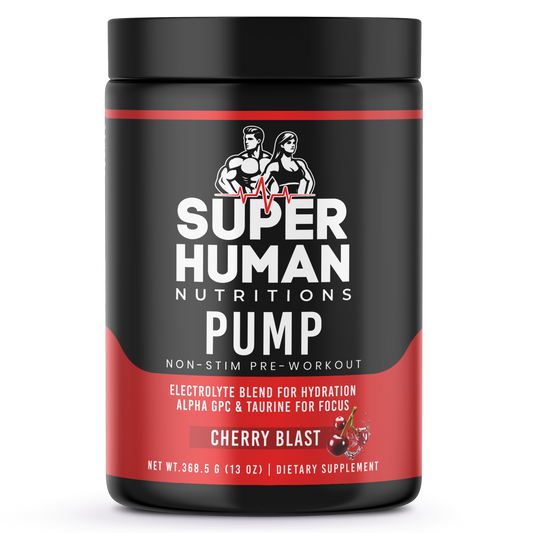 Pump Non - Stim Pre - Workout Cherry Blast 312g w/ Natural Flavo
