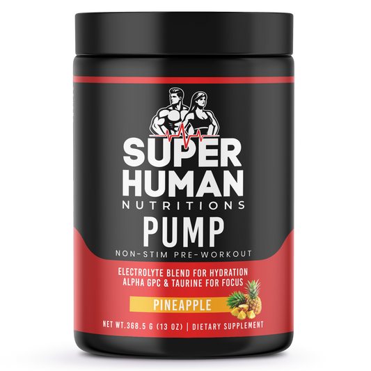 Non - Stim Pump Pre - Workout: Pineapple 312.5g w/ Natural Flavor