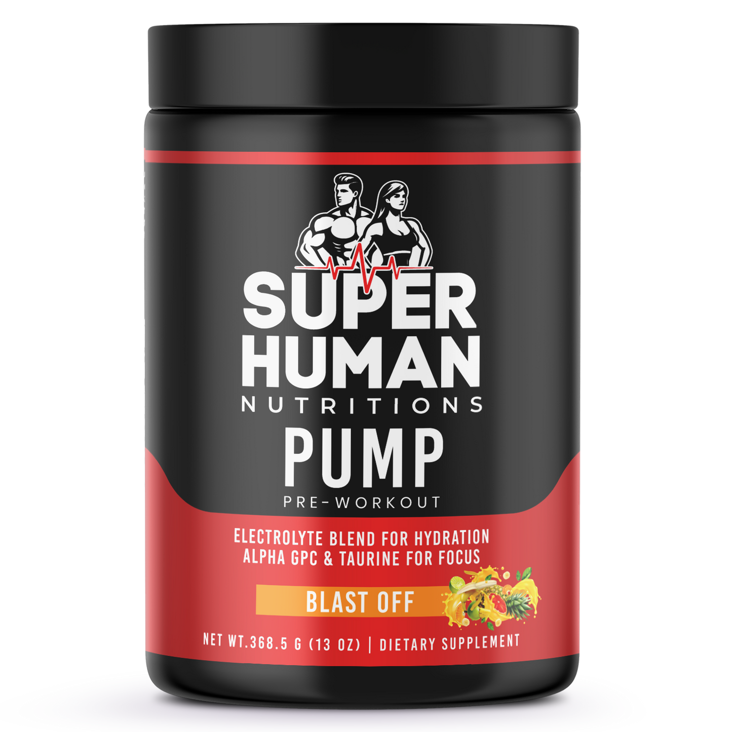 Pre - Workout Blast - Off 312g w/ Natural Flavo