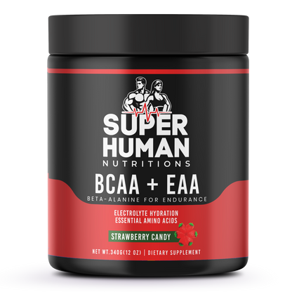 BCAA + EAA Strawberry Candy 300g w/Natural Flavor