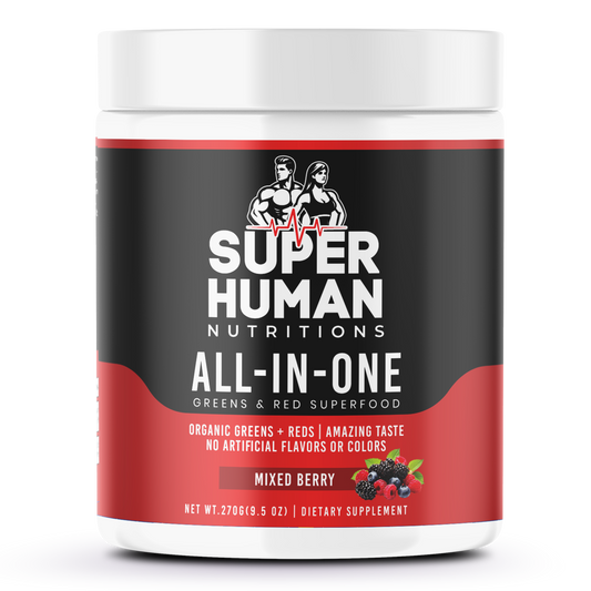 All - In/One Greens & Red SuperFood + Immune 270g Mixed Berry w/Natural Flavor
