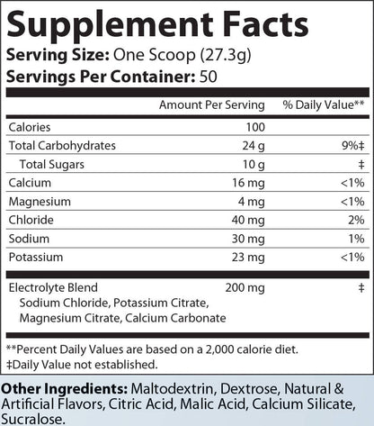 Recovery Carb + Electrolyte Summer Punch 1365g