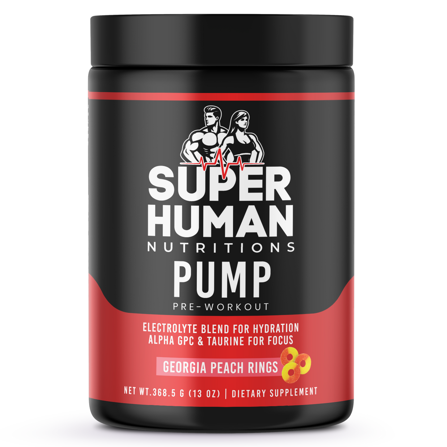 Pump Pre - Workout Georgia Peach Rings 312g