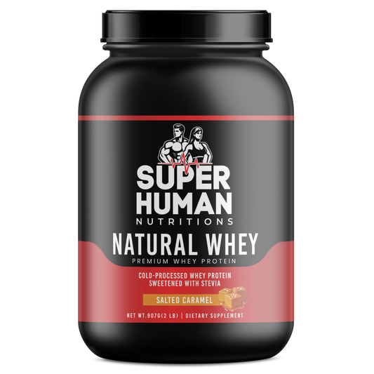 2lb Whey Natural Salted Caramel – 28 servings