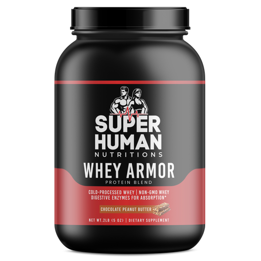 2lb Whey Armor Protein Chocolate Peanut Butter