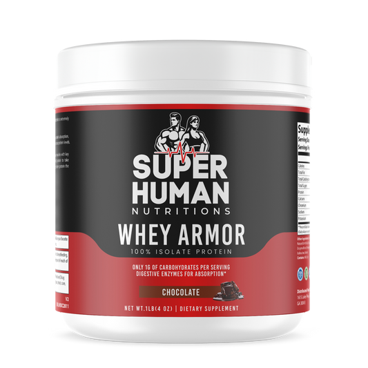 1lb 100% Whey Armor Isolate Protein Chocolate