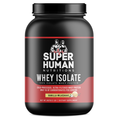 2lb 100% Whey Isolate Vanilla – 30 servings