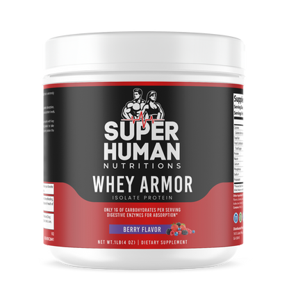 1lb Whey Armor Isolate Protein Berry