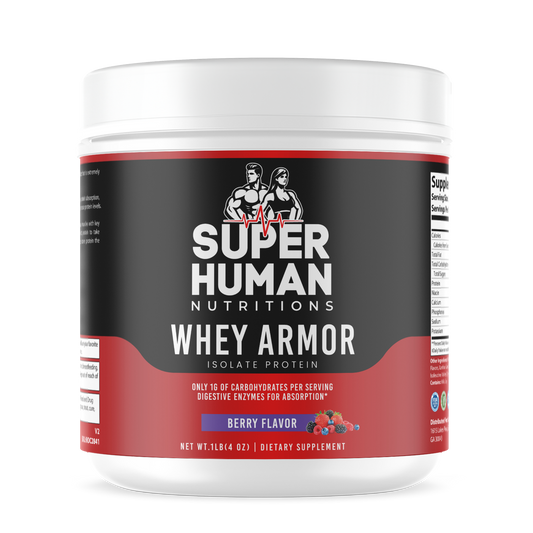 1lb Whey Armor Isolate Protein Berry