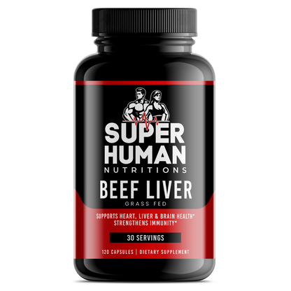 Grass Fed Desiccated Beef Liver Capsules – Pasture Raised