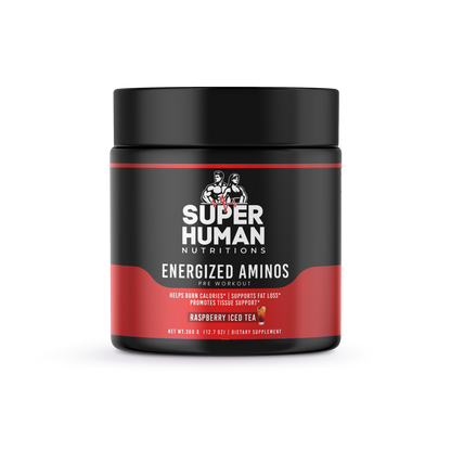 Energized Aminos Raspberry Iced Tea 360g – 40 servings