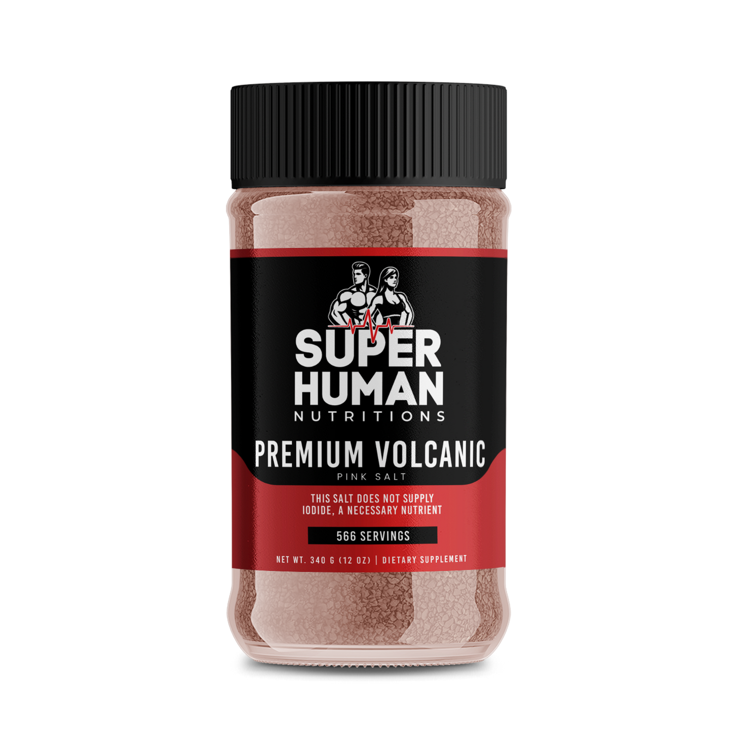 Premium Volcanic Pink Salt 12 oz