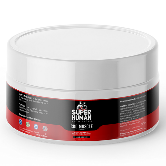 CBD Muscle Cream – Broad Spectrum 10mg (1oz)