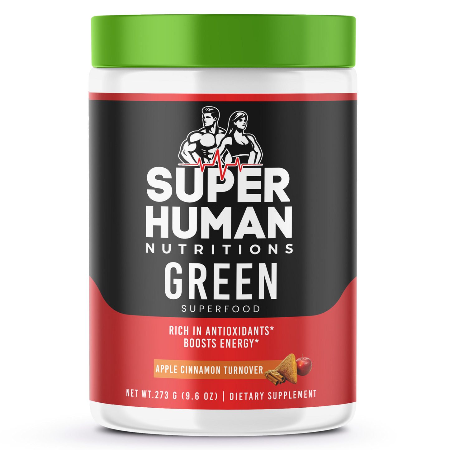 Green Superfood - Apple Cinnamon Turnover